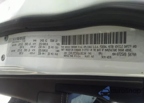 2016 Jeep Cherokee Altitude from USA, damaged, VIN 1C4PJMCSXGW105104